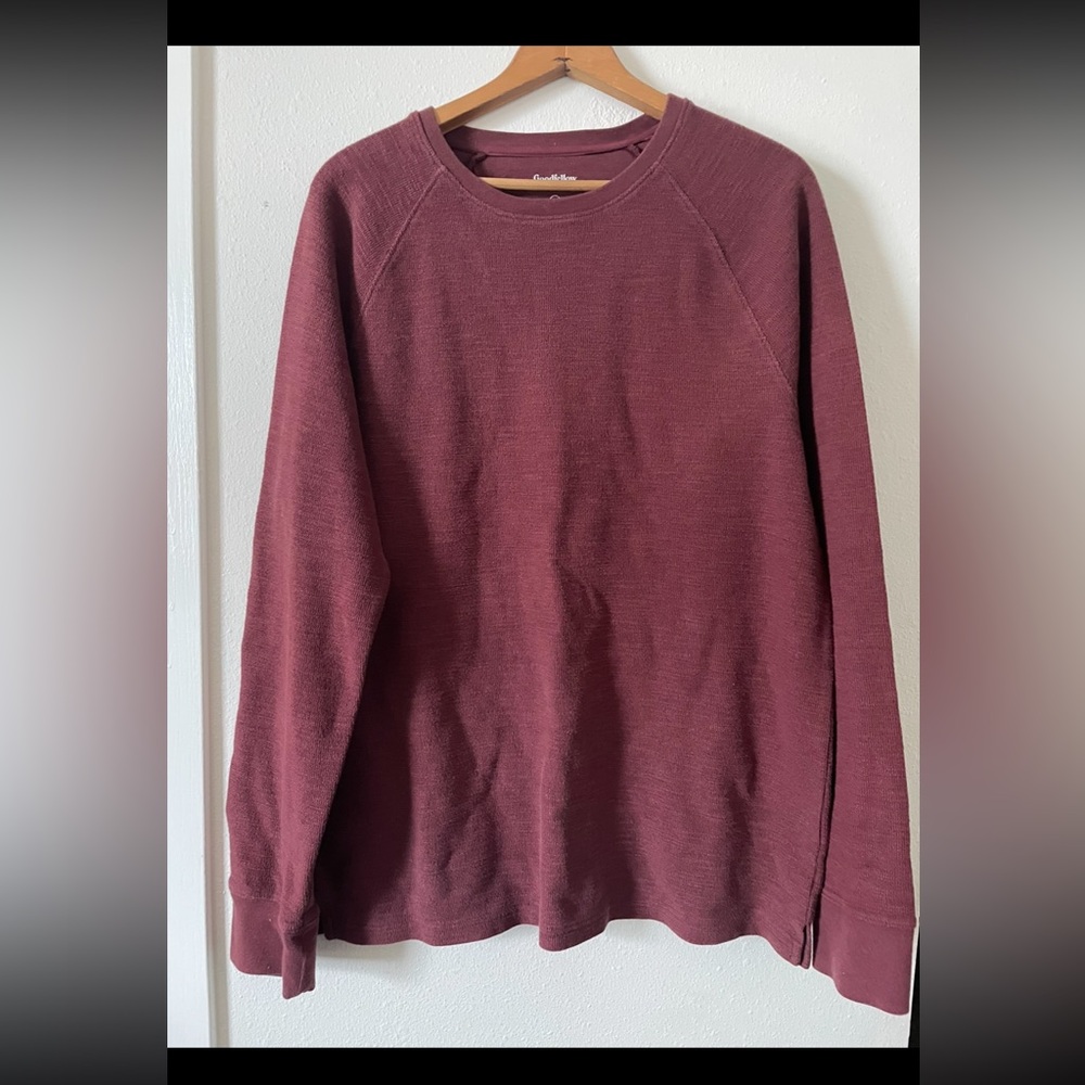 Goodfellow & Co Burgundy Sweater
